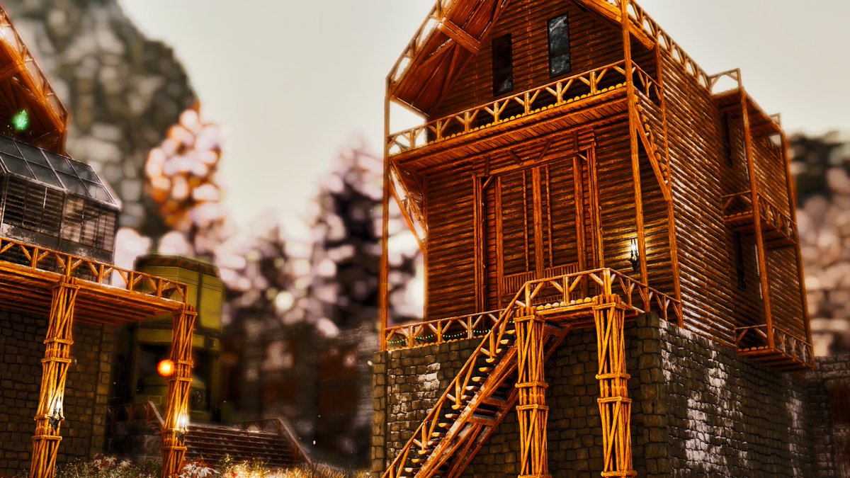 KarasuKarura_VT's tweet image. マイクラからArkに入ったタイプの人間なので建築要素大好きなんですが、フォトモードで撮影するのあまりにも楽しすぎる