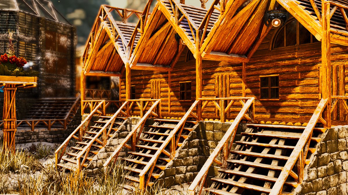 KarasuKarura_VT's tweet image. マイクラからArkに入ったタイプの人間なので建築要素大好きなんですが、フォトモードで撮影するのあまりにも楽しすぎる