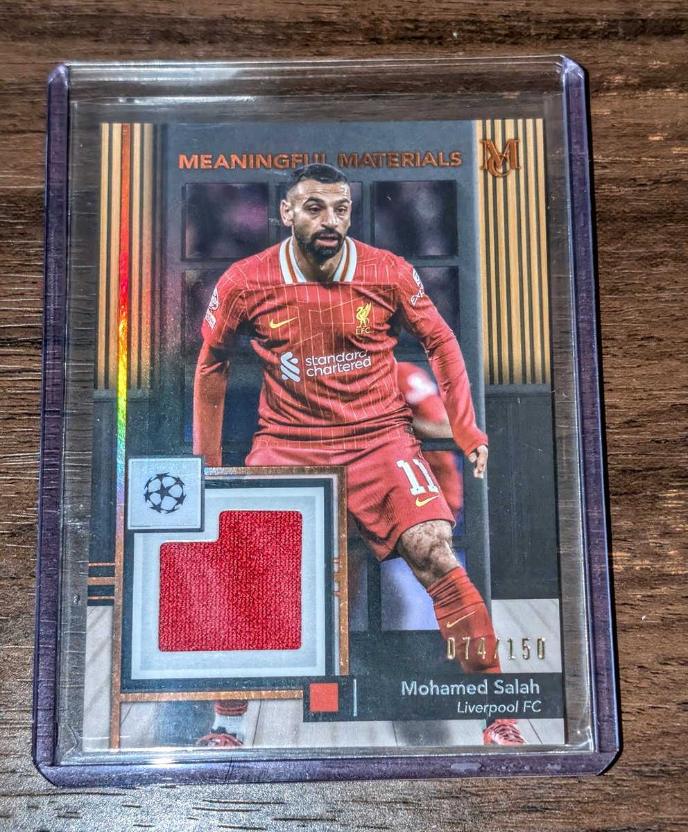 #TSSS is set to run in just over 2 hours! 

US Shipping - $5 
International Shipping - TBD 
Stack Min - $10 

***Giveaway*** 

Mo Salah Player Worn Patch /150! 

To Enter: 

- Like &amp; RT this post 
- Comment a goal scorer in any of Wednesday's UCL matches 
- Meet the stack minimum
