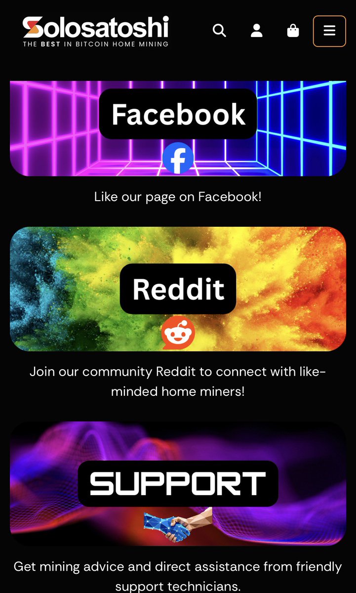 The <a href="/SoloSatoshi/">Solosatoshi.com 🇺🇲</a> hub inside of HashWatcher has loads of good info and value. 
Mining Calculator
Educational guides
Podcasts
VIP Section and more. 

Check it out in 

HashWatcher>Settings