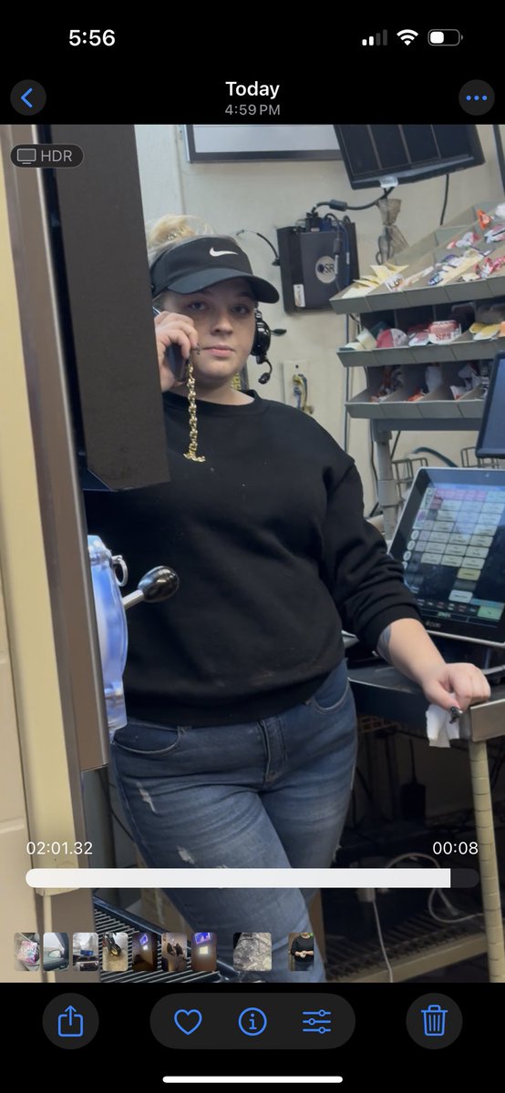 And using the phone while on the clock while taking orders? Hmm <a href="/tacobell/">Taco Bell</a> <a href="/kfc/">KFC</a>