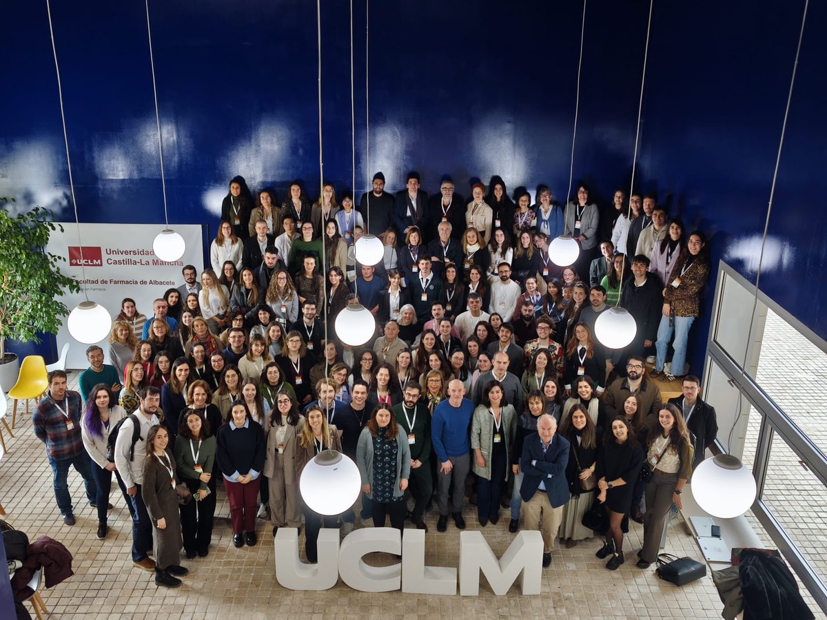 FarmaciaAB_UCLM's tweet photo. Gran éxito del #SPLC_CRS Congress celebrado en @FarmaciaAB_UCLM y @uclm_es: tres días intensos de ciencia, colaboración y grandes avances en liberación controlada de medicamentos. ¡Gracias a todos por hacerlo posible! https://t.co/oFByNEsHV9