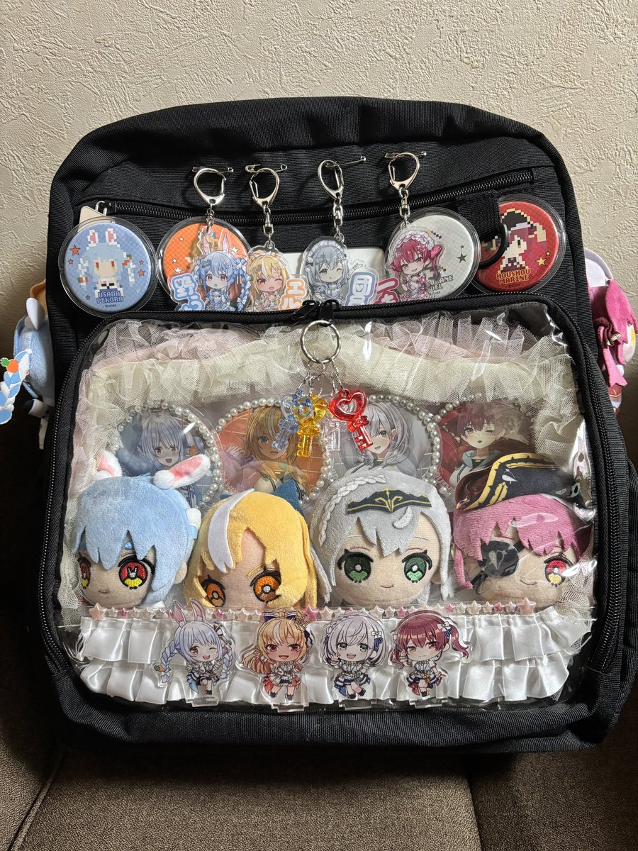 こういう本当に想いが溢れんばかりの痛バッグ…これよ…こういうのが作り