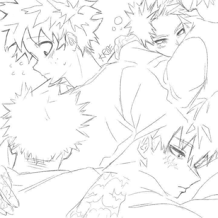 Kuuroee_'s tweet image. Eepy kacchan #bhdk #ktdk