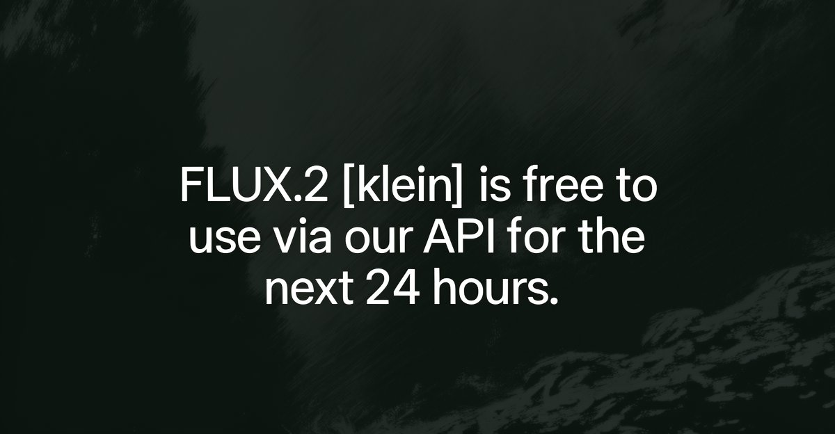Free API notice