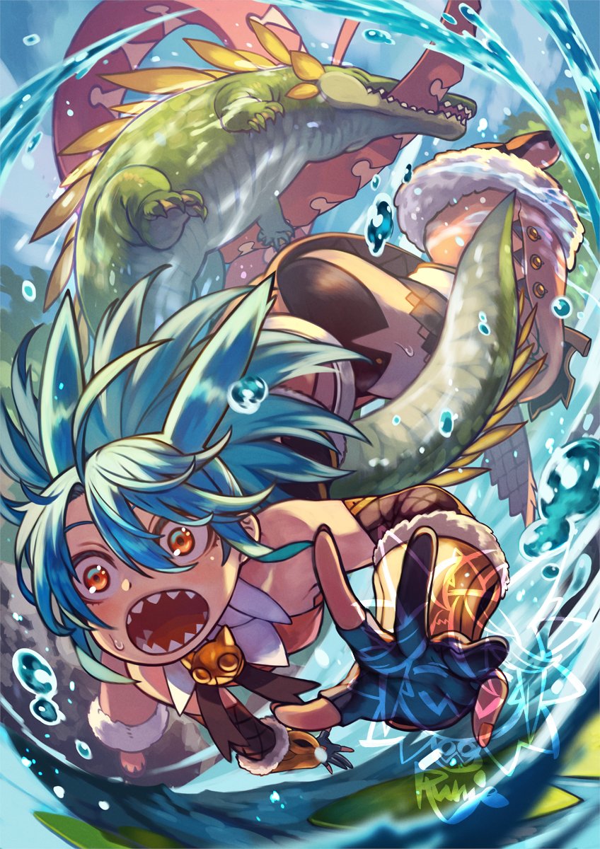 「新作の目途が立っていないので再掲でお茶を濁すよ! オリジナルキャラクターのティオ」|るみえ/Rumieのイラスト