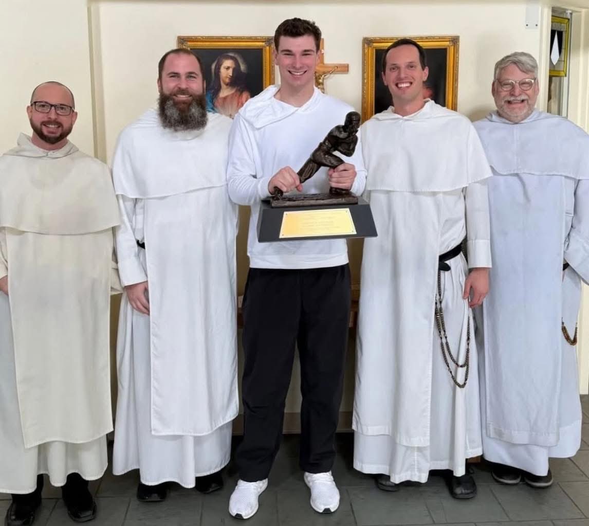 “The only reason I’ve gotten to this point is because there’s so many different people helping me in my journey, and [the Saint Paul priests] have been one.”

Fernando Mendoza