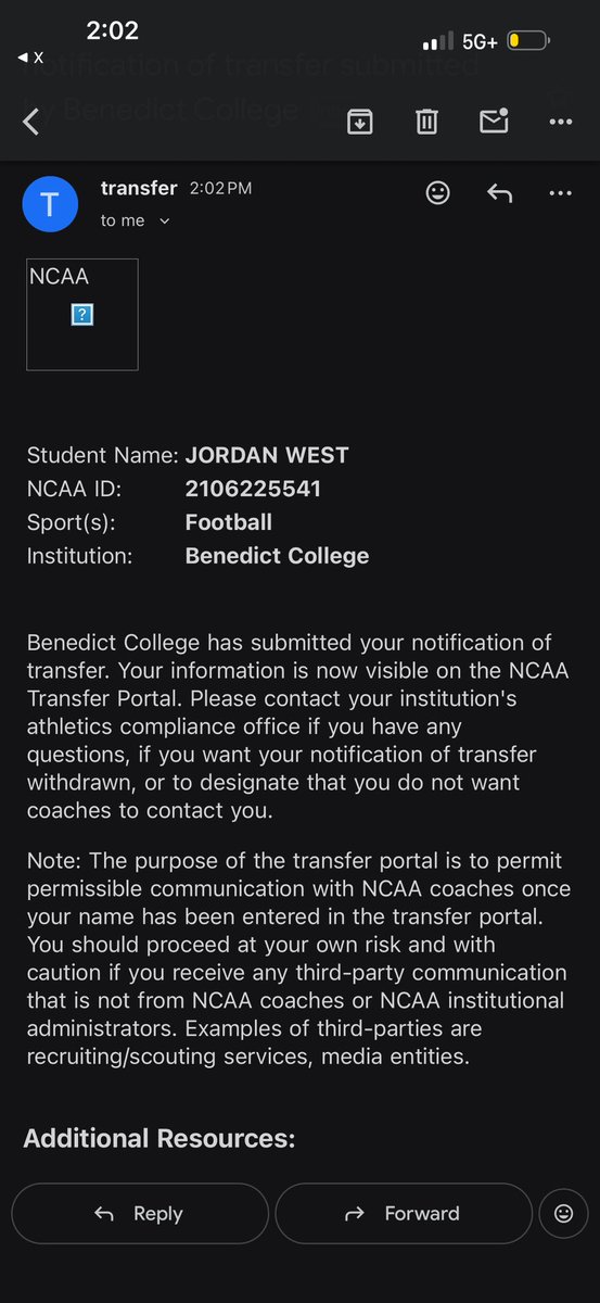 Officially in the portal with 3 years of eligibility. 
RB/WR 
3.9 GPA