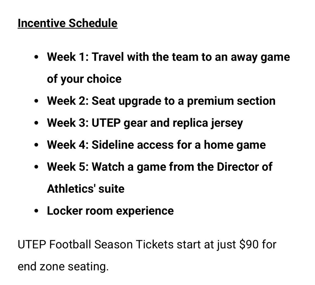 Sidelines UTEP ⛏ tweet media