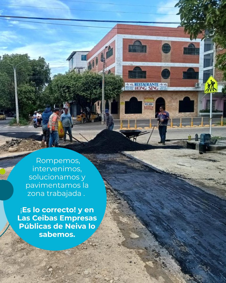 Las Ceibas, Empresas Públicas de Neiva tweet media