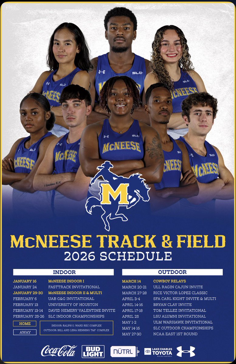 McNeese T&F/XC tweet media