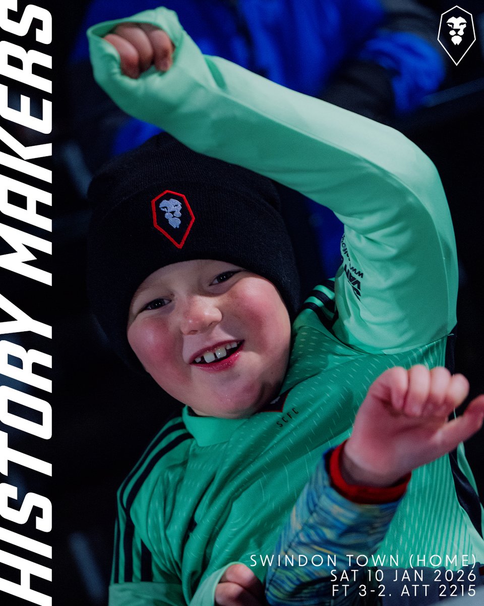 SalfordCityFC's tweet photo. Thank you for the incredible support tonight Ammies 🫶
We'll see you back at home on Saturday for Bristol Rovers 🏡
#SALSWI https://t.co/tB7n7rE0ou