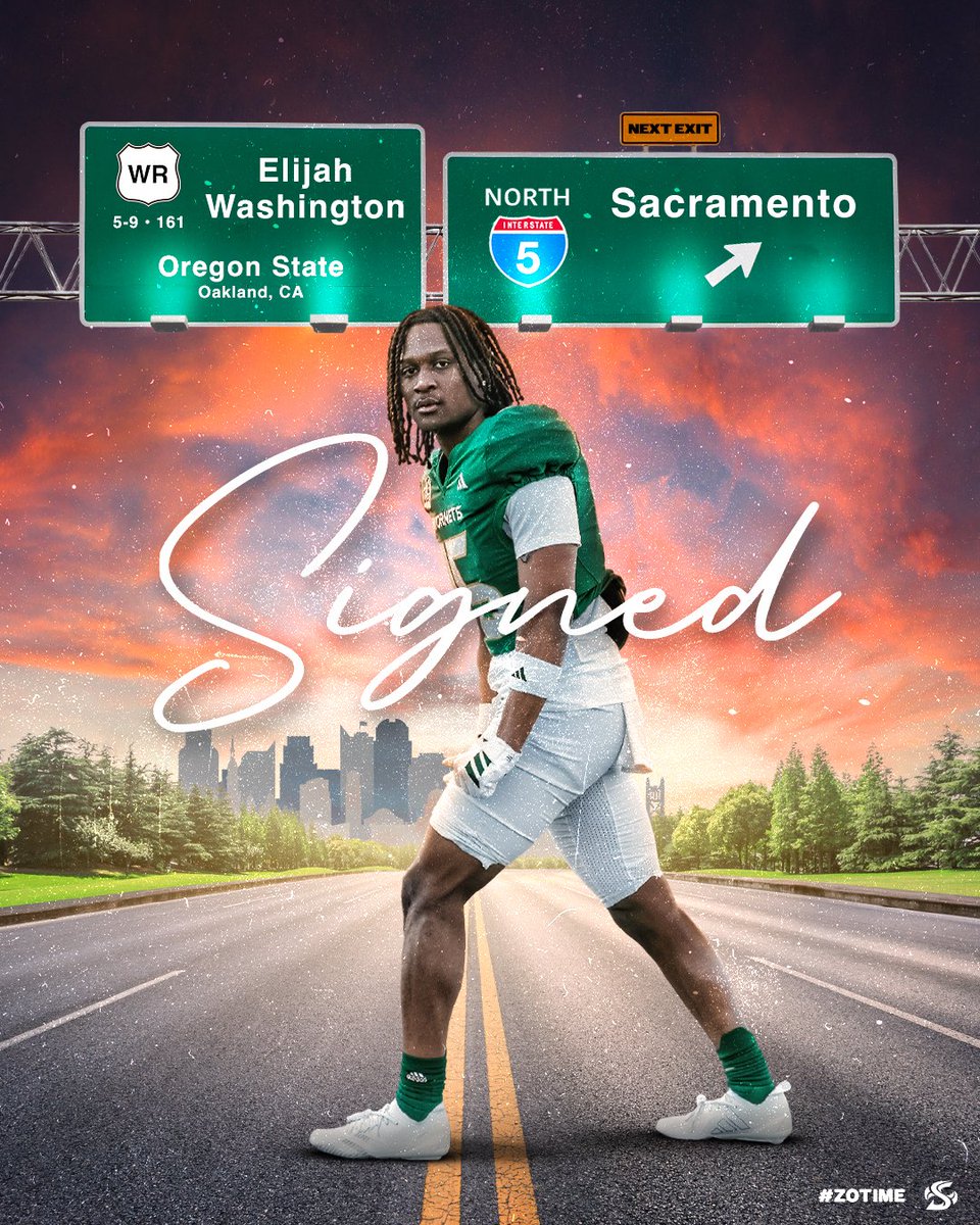 𝙎𝙄𝙂𝙉𝙀𝘿: 𝙀𝙇𝙄𝙅𝘼𝙃 𝙒𝘼𝙎𝙃𝙄𝙉𝙂𝙏𝙊𝙉, 𝙒𝙍
• Redshirted at Oregon State in 2025.
• Three-star recruit out of Castlemont HS in Oakland.
• Earned first team all-city honors.