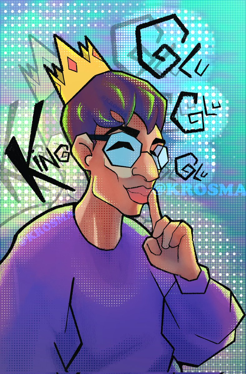KROSMA_ART's tweet photo. @KingGloglo DIA 2/30 #fanart #reto30 #PERU https://t.co/3Rure2MgMX