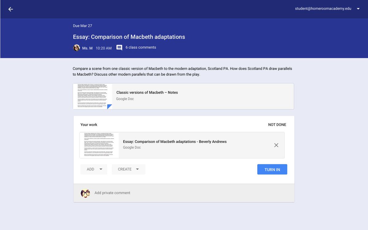 GoogleForEdu's tweet image. The year is 2016. #GoogleClassroom was 2 years old and we were just starting to imagine what a digital classroom could be. 🥹