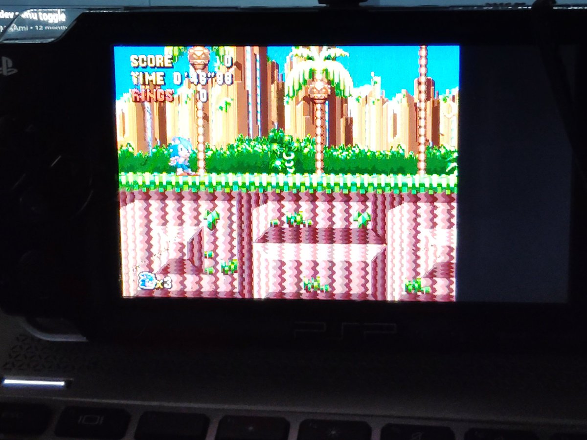 Sonic 1/2, CD, and Nexus all ported to the PSP all in under 4 days (CD &amp; Nexus was both done in the same day, and Sonic 1/2 was started yesterday night and finished earlier this morning) 🥹