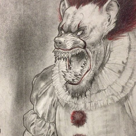 werewolfdaily's tweet image. Manifesting werewolf Pennywise
