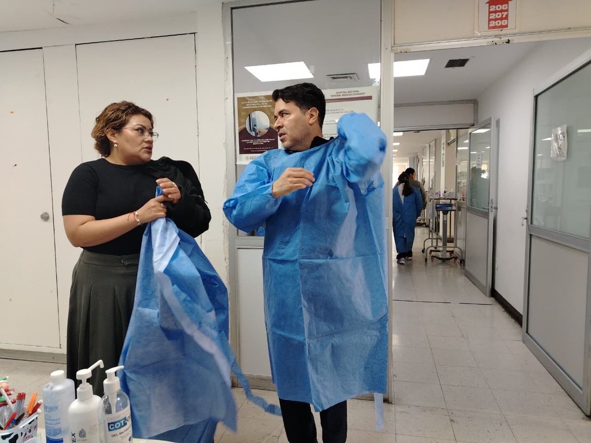 arturomedinap's tweet image. Esta mañana acudimos al Hospital Regional “Gral. Ignacio Zaragoza”, del @ISSSTE_mx, para dar seguimiento a la atención médica que se brinda a una de las personas afectadas por el accidente del Tren Interoceánico.

Durante esta jornada, junto con la titular de la @CEAVmex,…