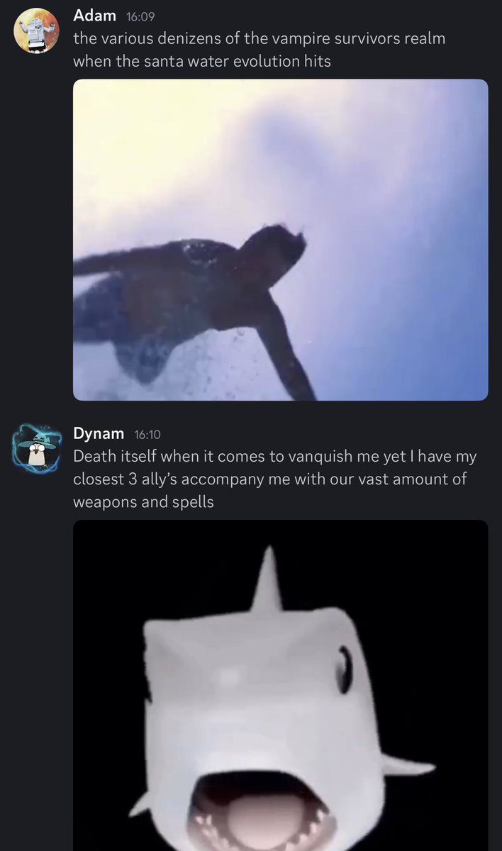 Dynam___'s tweet image. Chatting about vanquishing evil you wouldn’t get it