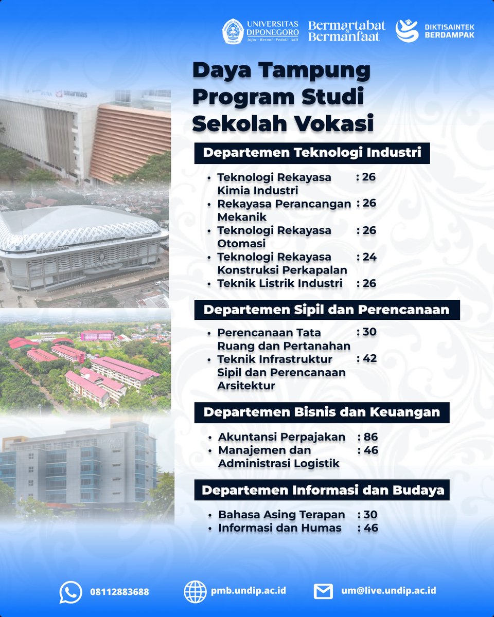 kelassbmptn's tweet image. Informasi SNBP Undip 2026

Informasi lebih lanjut perihal SNBT 2026: kelasbahasa.co.id/kelas-reguler-…

Atau teman teman dapat menghubungi admin kami
WA/Call : 0821-1696-7843 Revan

#simakui #smitb #umugm #smupunpad #smuaunair #smuns #smits #smipb #penmabaunj #umundip #smub #snmptnbarat