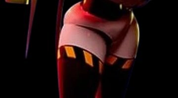 Wild headache induced tattoo idea--
These? On thighs?
Like V?
O_o

I swear Murder Drones is getting to me T~T