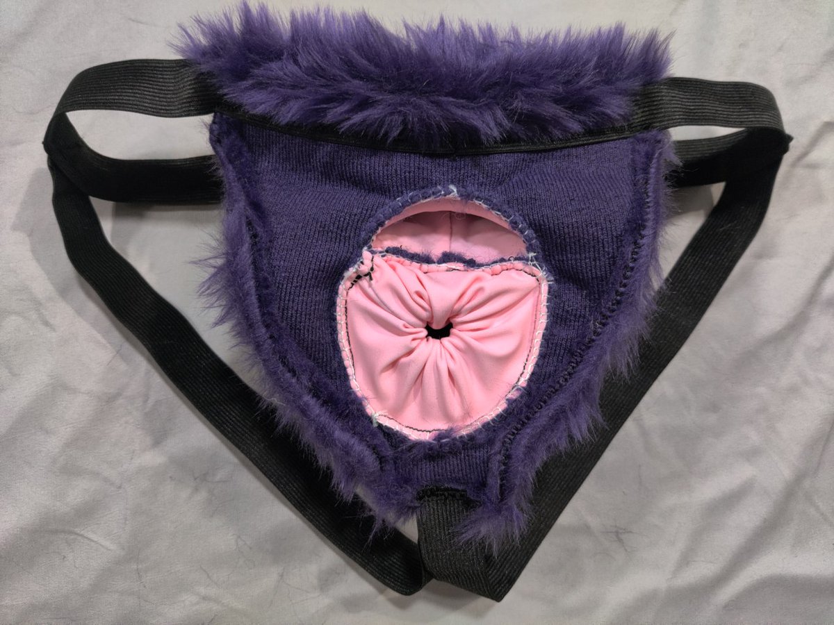 Purple Jock All Finished up for a commissioner.
Style of Sheath: Intact V2.
If wanting a custom Sheath Jock, boxers, pants, body suit, etc. Feel Free to DM me for a quote ^^