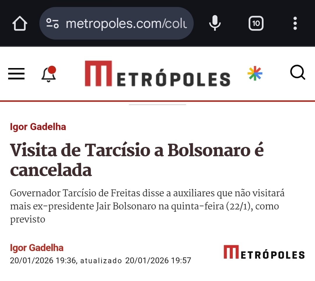 kimpaim's tweet image. Tarcísio tava empolgadão pra ir ver o Jair e cancela a visita após saírem notícias de que Jair os cobrá-lo a apoiar o Flávio de forma mais enfática.

Tá cada hora mais difícil.