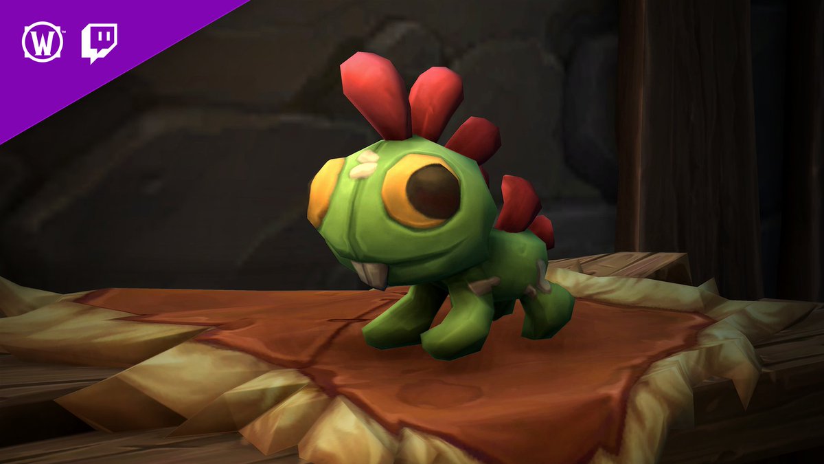 Instantly make any room 100x more adorable with the Cuddly Green Grrgle decor item 🐸

Watch 4 hours of WoW streams on Twitch before Feb 17 to claim yours!

Learn more: worldofwarcraft.blizzard.com/en-us/news/242…
