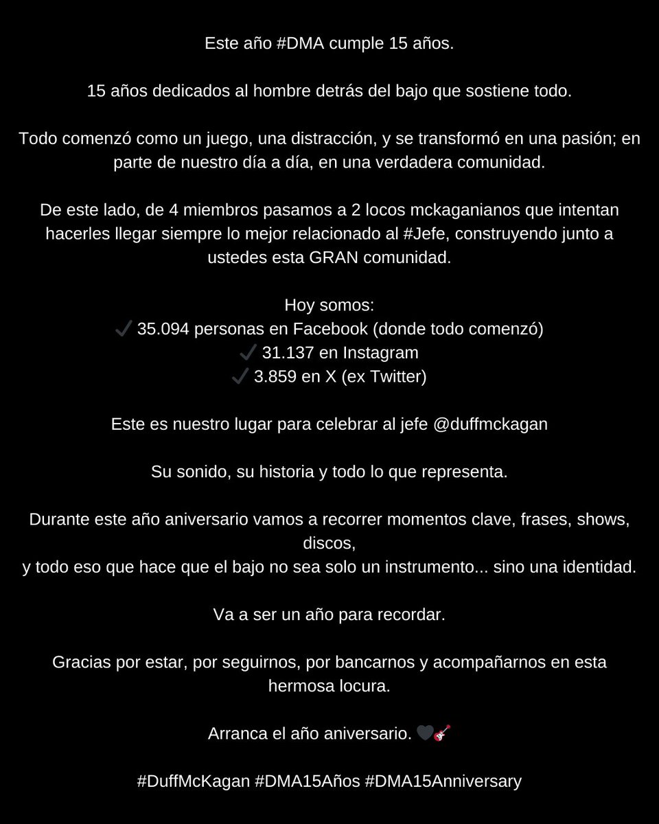 DuffMckaganArgentina tweet media