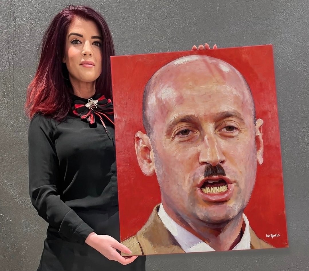 Amazing painting of Pee Wee German