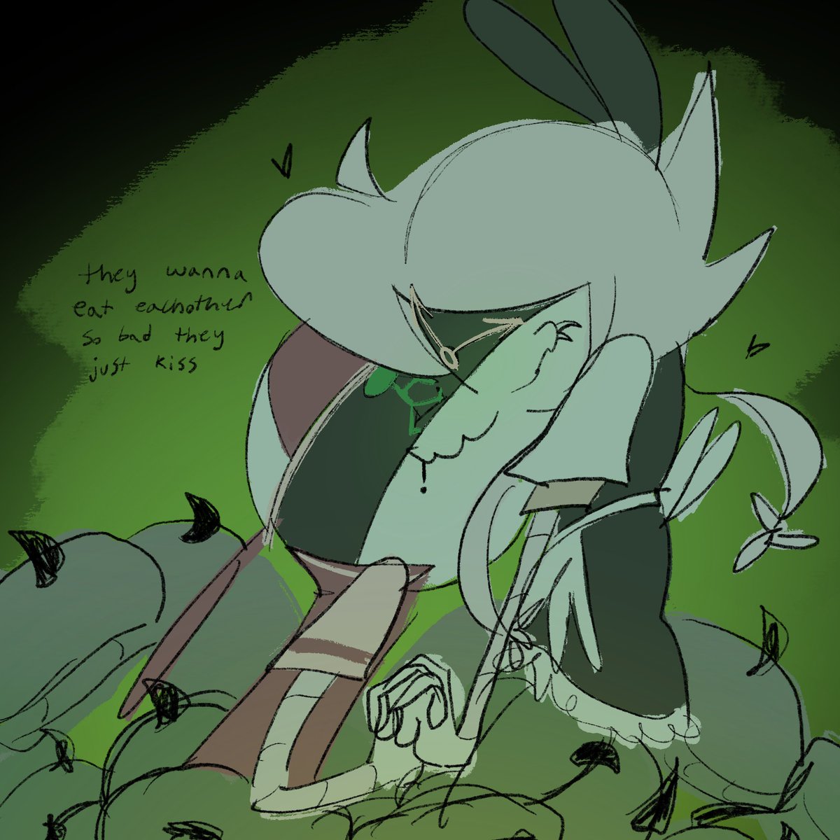 Zombie Thad… and centipede Cyn…

#thynmints