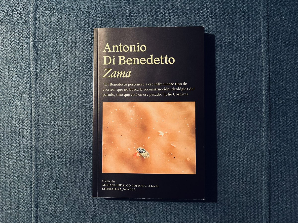 rcrascon's tweet image. “El pasado era un cuadernillo de notas que se me extravió”

‘Zama’
Antonio Di Benedetto