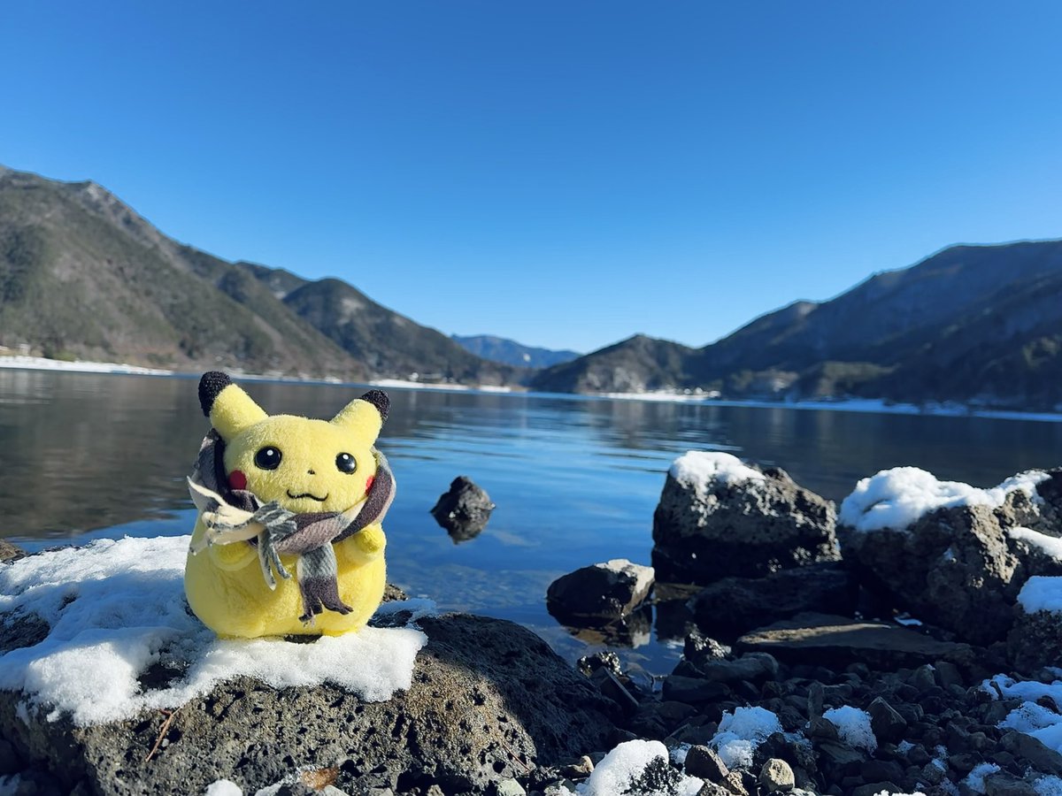 大自然を浴びチュウ