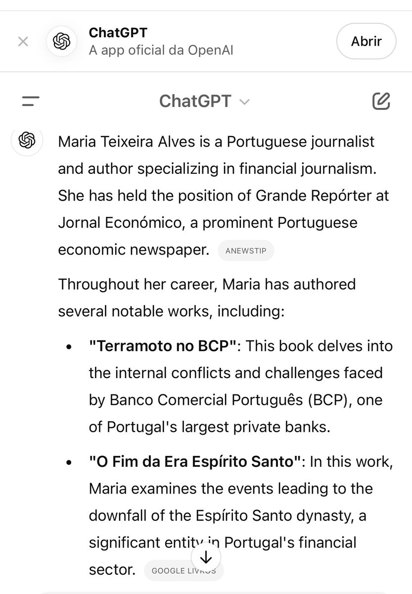 Maria Teixeira Alves tweet media