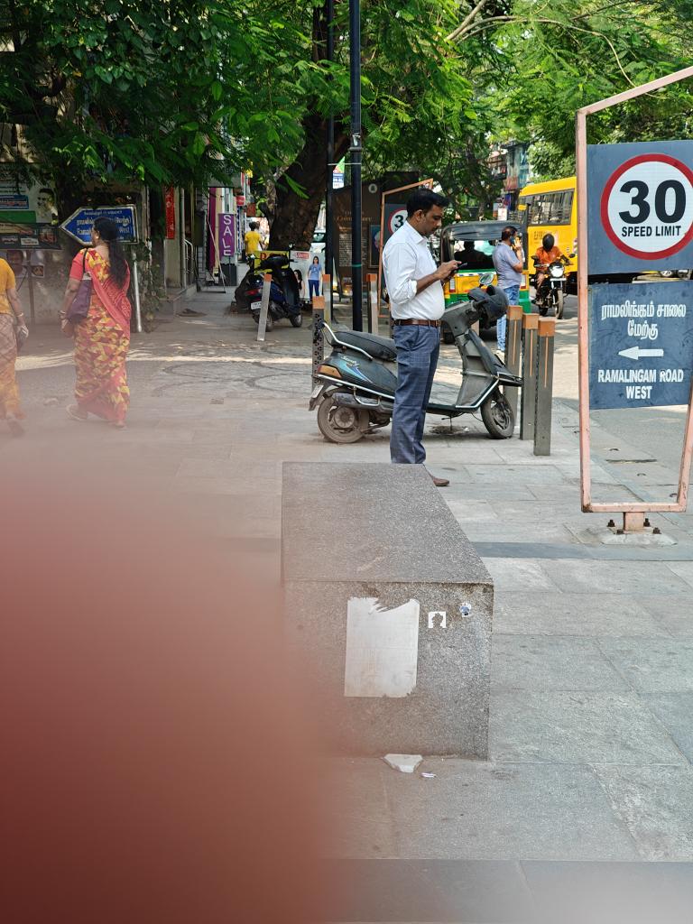 ab4rever's tweet photo. @CbeCorp @policecbecity I think the platform is for only people who can walk safely without any obstacles.. but this happens daily in both side platforms of #RSPURAM DB road... Even I find some are driving in the platforms Here are some of the pics.... I hope this will be noticed https://t.co/ktK48Dp5qy
