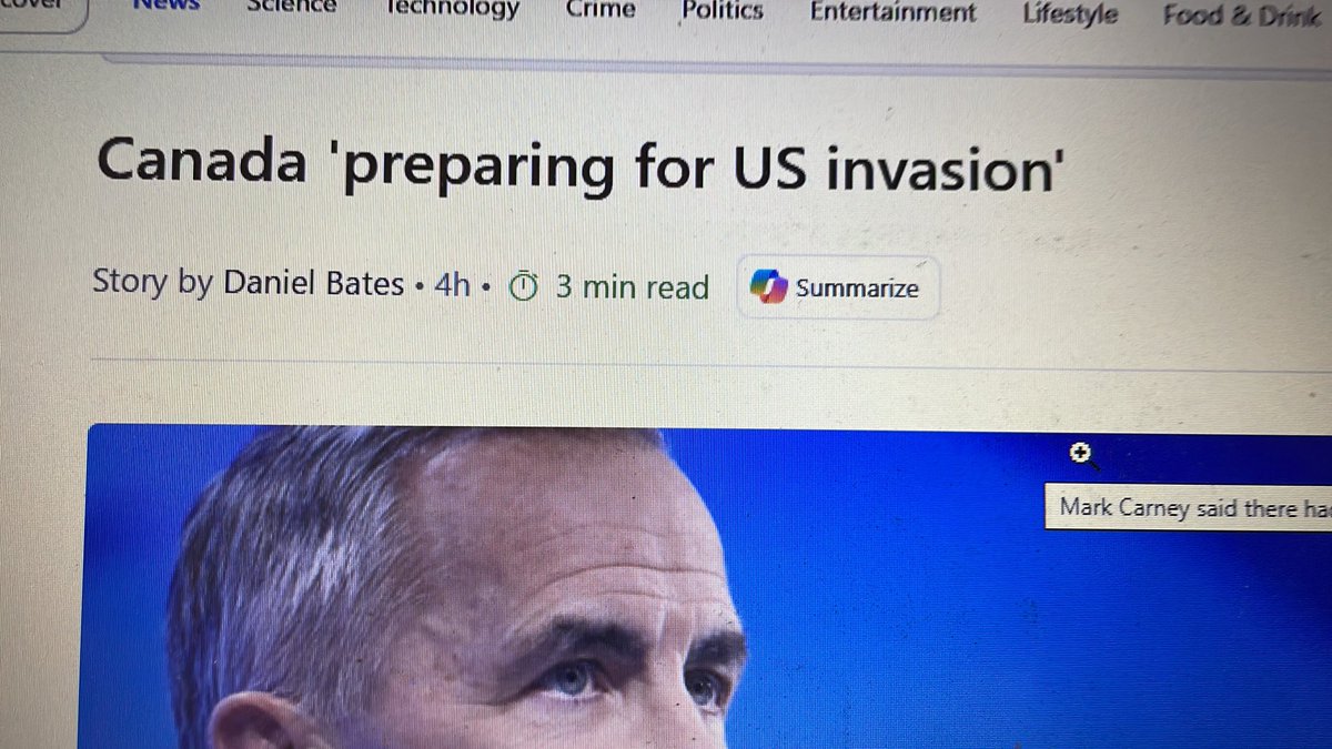 Read this load of shit from Carney what a f ing joke, the TDS is going world wide