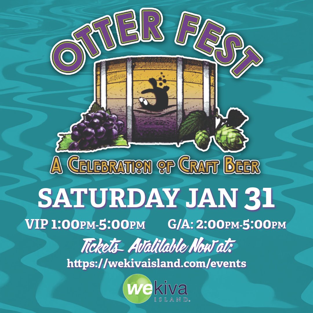 Otter Fest is Back at Wekiva Island.
Tickets On Sale NOW!