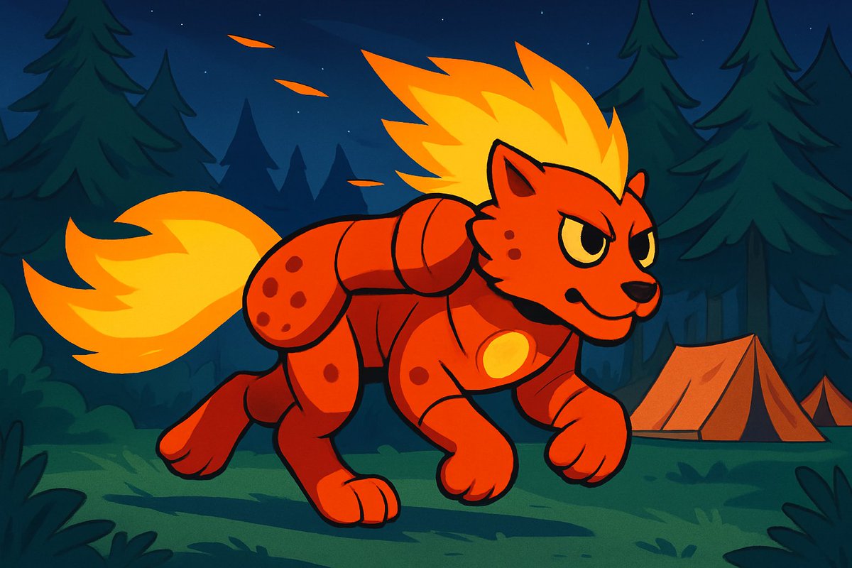 Dex is the beast-engine of Camp Haven. He runs through the forest like a packet through the mesh: faster than rumor, sharper than wind. His energy is cache, sync, and motion. <a href="/DataHaven_xyz/">DataHaven 🫎</a> #CampHaven #Dex #MomentumEngine #DataHaven