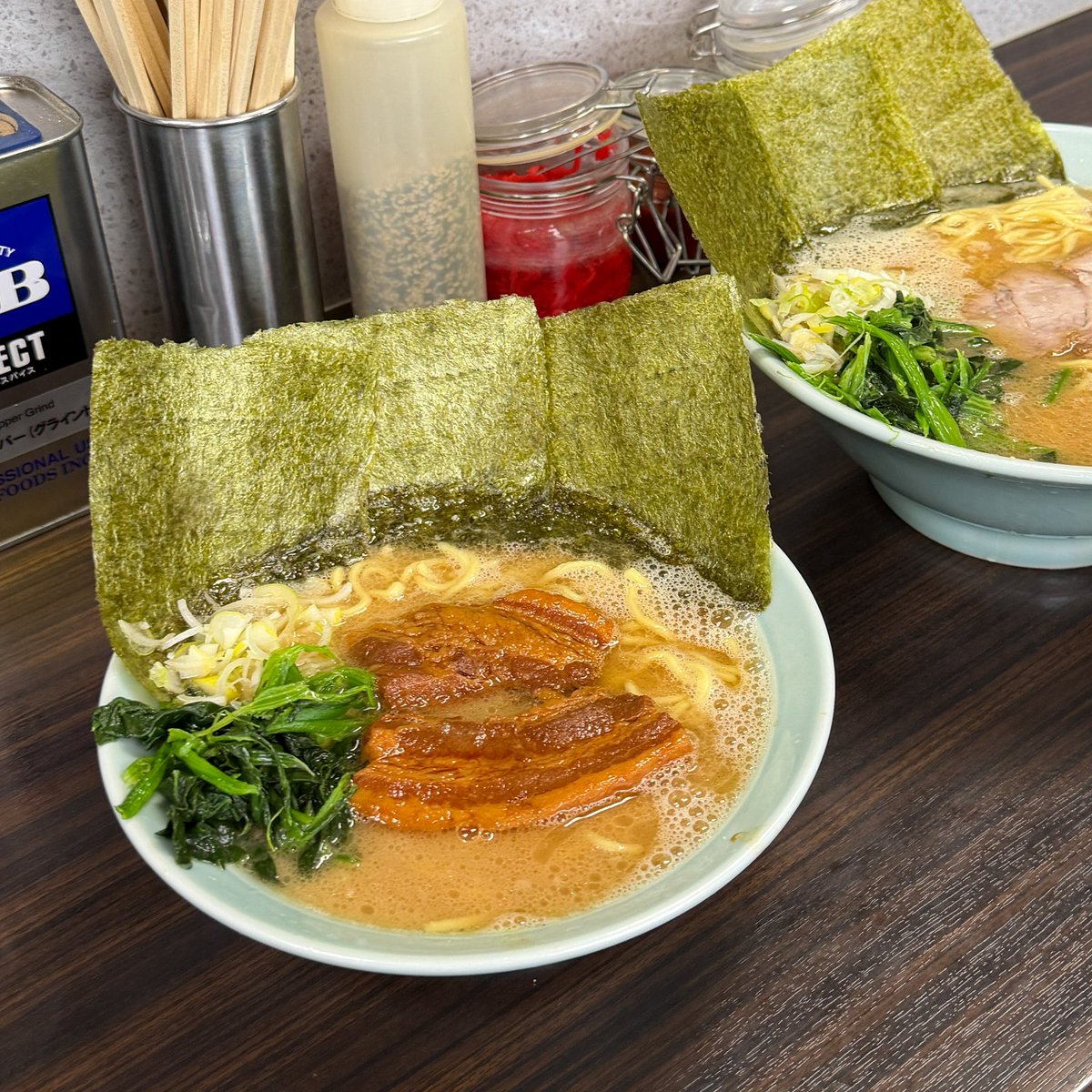 aidm710's tweet photo. 並びなしだったので
久々のずいずいさん🤤

角煮ラーメン 

美味しく完食！
ご馳走さまでした🙏✨

#三浦市 #ラーメン #ずいずい https://t.co/PWi10A9oGE