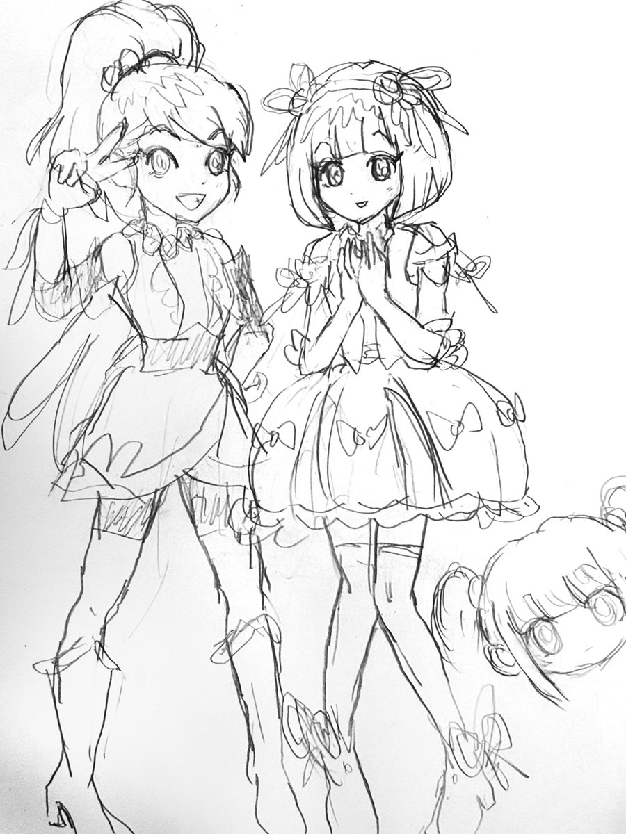 少年少女と描いてきた✍️