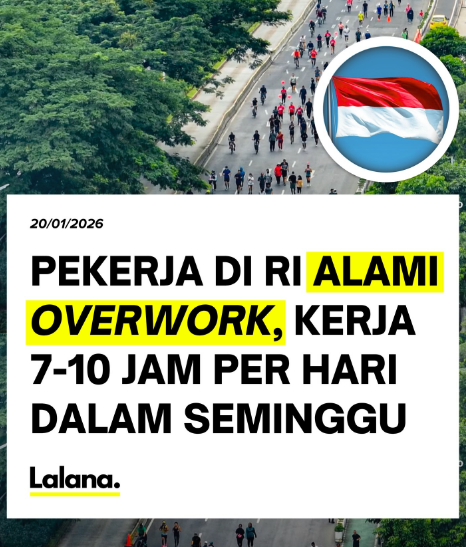 Stop bilang 'kerja keras pangkal kaya' kalau nyatanya 1 dari 4 orang Indonesia kerja lebih dari 49 jam seminggu , dan rata rata 7-10 jam per hari cuma buat bayar cicilan. Sampai kapan mau seperti ini? 

Perusahaan makin kaya, kesehatan mental kita makin hancur, dan kalian masih