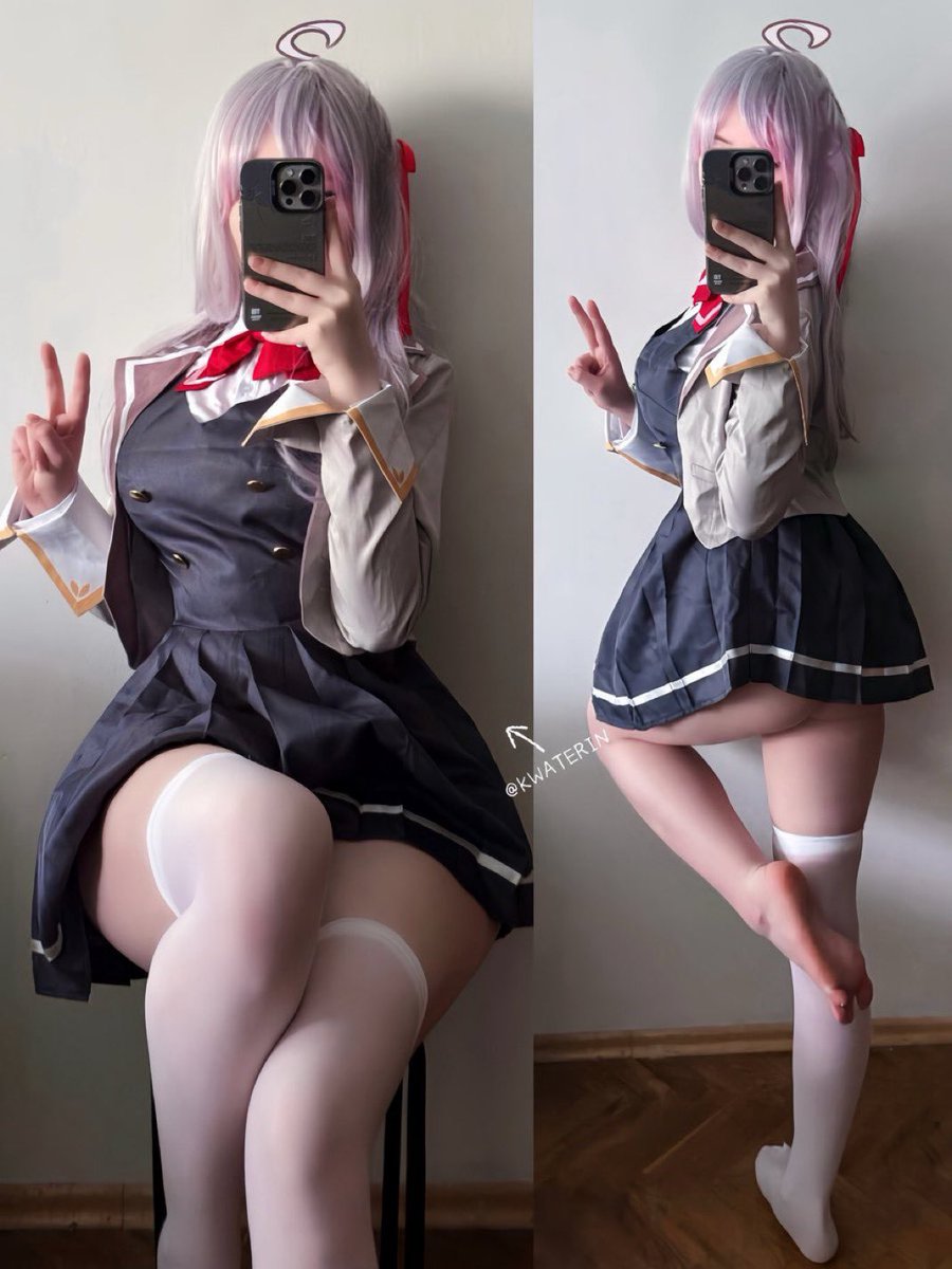 kwaterin's tweet image. my alya cosplay