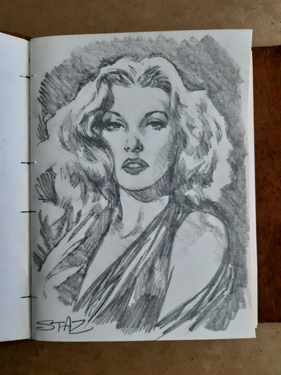 StazJohnson's tweet image. A wind down sketch,  and that's me done for tonight...👍