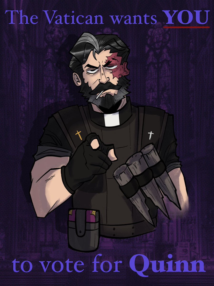 creating propaganda with each new character starting with venator because i am biased