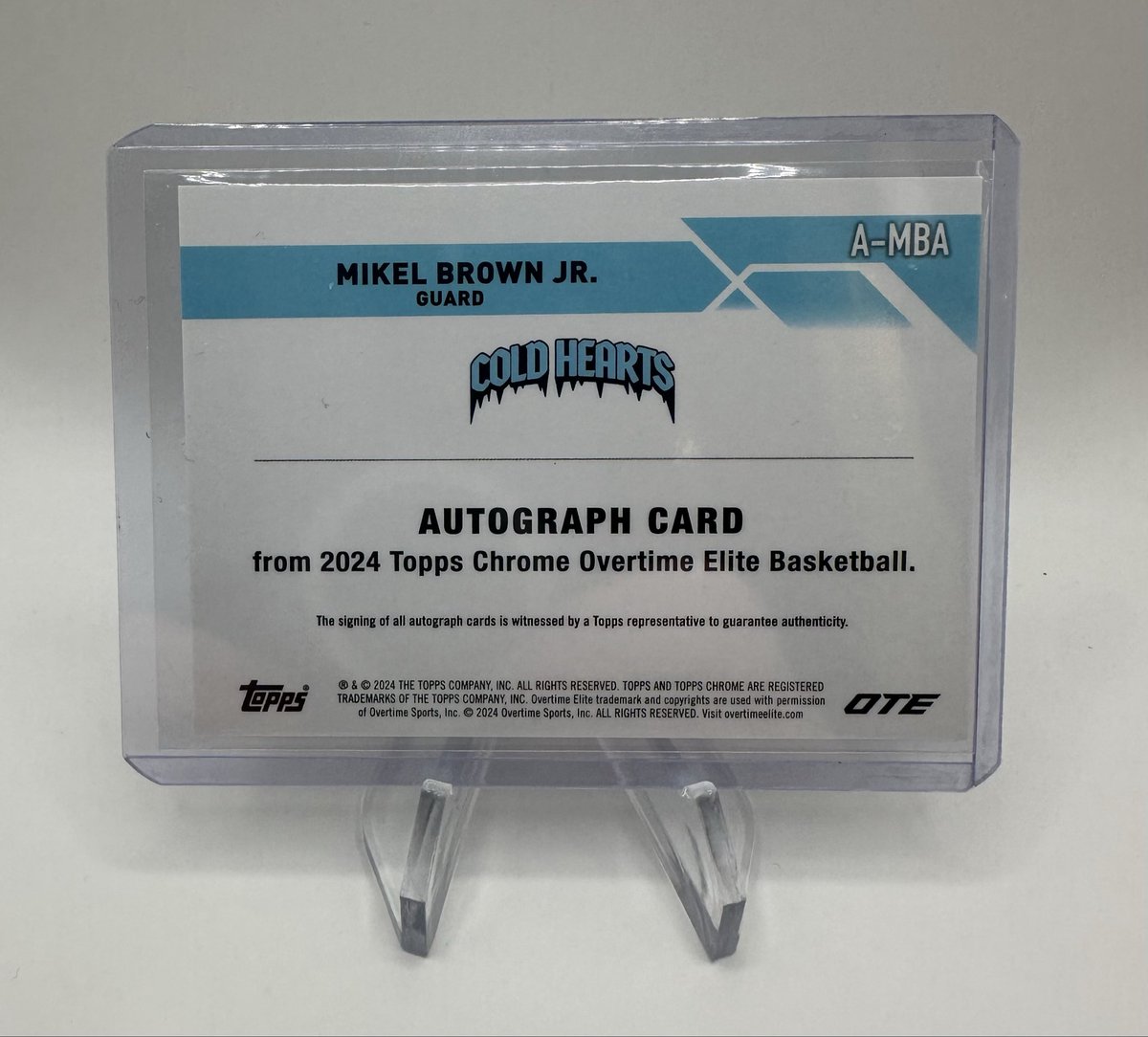 Jefebr0hm's tweet image. Cards fans,

If Louisville beats Duke next Monday, I will give away this Mikel Brown Jr. autographed rookie card for FREE ‼️ Please come back soon Mikel 🙏

All you have to do is retweet, like and make sure you are following me to enter. Winner will be announced immediately if