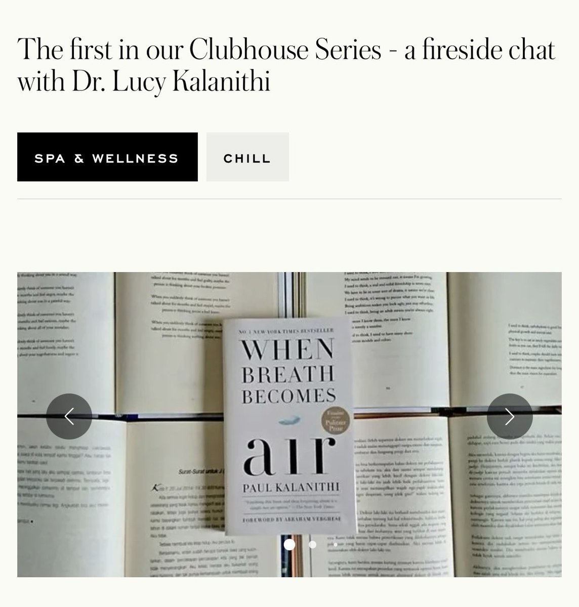 Lucy Kalanithi tweet media