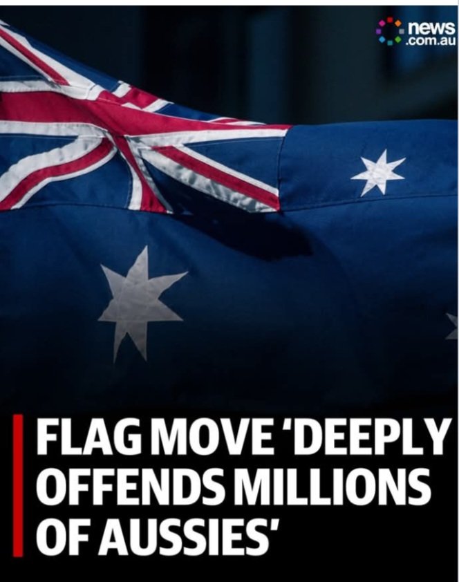 Burning the Australian flag will remain legal after a Coalition move to ban the practice went down in flames.

Labor and the Greens voted down the Coalition move to ban burning our National flag 🇦🇺. 
What does that tell you about the left?