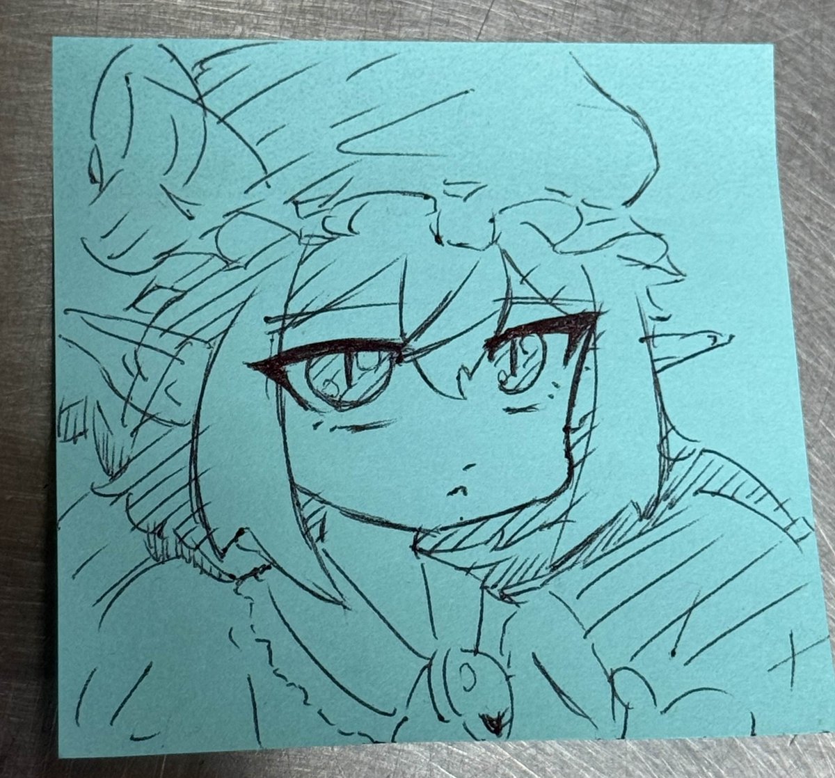 Its_a_Starman's tweet photo. Some work doodles. #東方 https://t.co/oK7QFcIokK