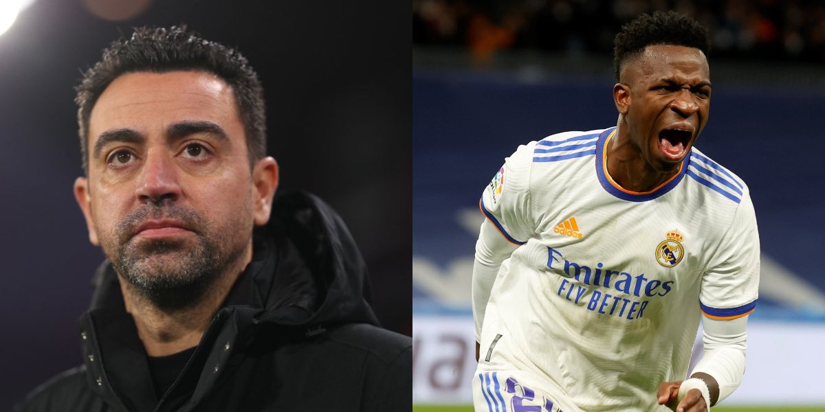 🚨 | VINICIUS JUNIOR hoy ha igualado a Xavi Hernández ambos con 31 asistencias en Champions League. 

Ah y con 77 partidos menos. 

Esto los hace rabiar. DUELE. 

#OJOALDATO #UCL