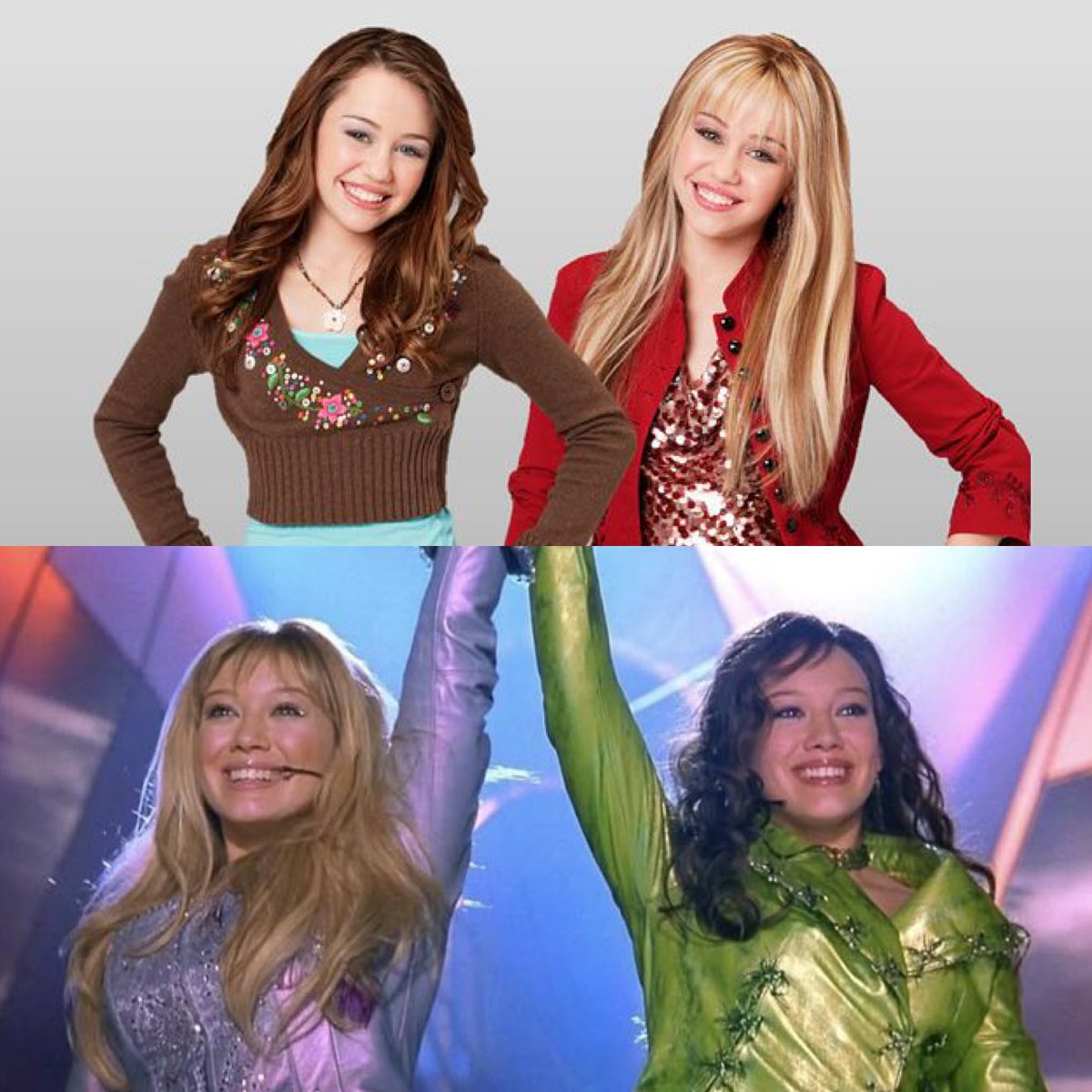 BuzzingPop's tweet image. Hilary Duff tells Vanity Fair that she believes ‘The Lizzie McGuire Movie’ laid the groundwork for ‘Hannah Montana’: 

“‘Hannah Montana’, she’s a normal girl, but she’s a singer at night. So, I think that Disney knew they were tapping into something when this worked so well. They…